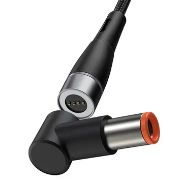 Baseus Zinc Manyetik Type-C to DC Round (79x55mm) Lenovo Laptop Şarj Kablosu 100W 2m