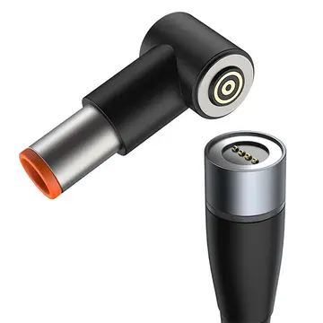 Baseus Zinc Manyetik Type-C to DC Round (79x55mm) Lenovo Laptop Şarj Kablosu 100W 2m