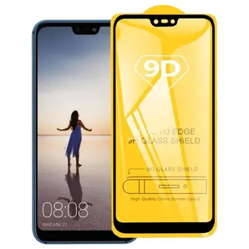 ALLY OPPO Realme C11 9D Full Glue Tempered Cam Ekran Koruyucu