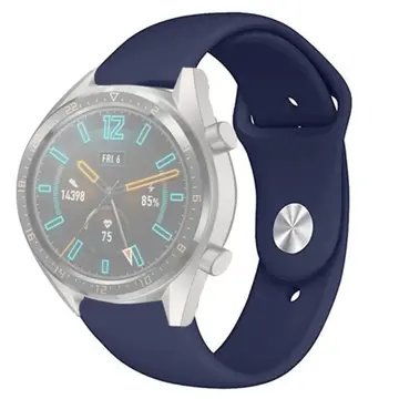 22MM Silikon Kayış Kordon Gear S3 Watch 4 -GT2 GT2E 46MM KayışKordon Watch Active 2 22MM