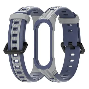 Mijobs Xiaomi Mi Band 5-4 Çift Renk Kayış Kordon