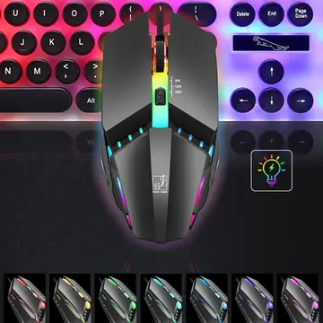 ALLY K3  Işıklı Kablolu Oyuncu- Gaming Mouse