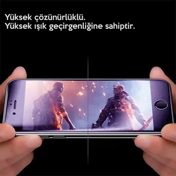İPhone 11 Pro  Anti Blue Light 3D Full Cam Ekran Koruyucu