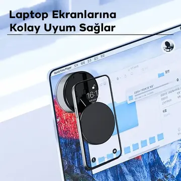 Ally 360° Ayarlanabilir Vakumlu Araç Oto Telefon Tutucu
