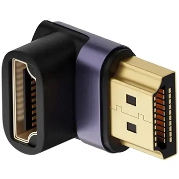 ALLY HDMI To HDMI 8K 2.1UHD 90 Derece Mıknatıs Başlıklı Çevirici Otg Adaptör