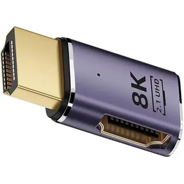 ALLY HDMI To HDMI 8K 2.1UHD Mıknatıs Başlıklı Çevirici Otg Adaptör