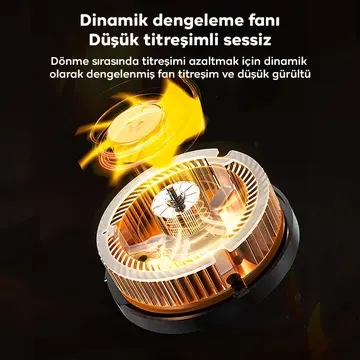 MEMO CX07 Manyetik/arka-klips Cep Telefon Soğutma Fanı Radyatör Soğutucu