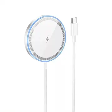 HOCO CW53 15W Magsafe Kablosuz Wireless Stand  Hızlı Şarj Cihazı