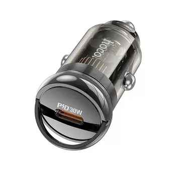 HOCO Z53 Sight Single PD30W Type-C Girişli Araç Çakmaklık Hızlı Şarj Aleti