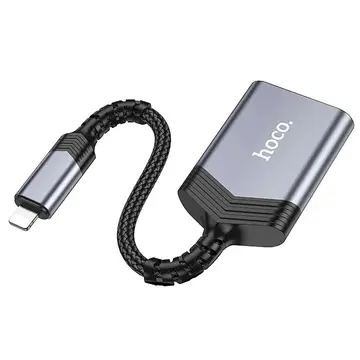 Hoco UA25 2-in-1 İPhone Lightning Kart Okuyucu