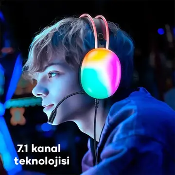 HOCO W109 Plus Rich USB7.1 Gaming Kulaküstü Kulaklık
