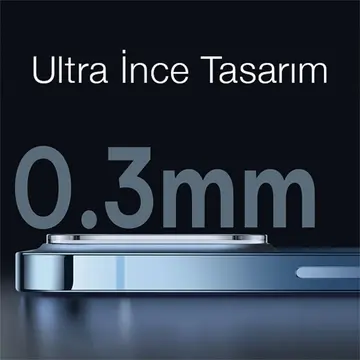 Ally iPhone 15 Pro-15 Pro Max Premium Kamera Lens Koruma Camı