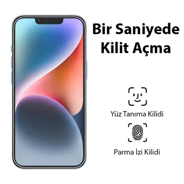Ally iPhone 15 Plus Full HD Tempered Kırılmaz Cam Ekran Koruyucu