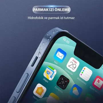 ALLY iPhone 15 Pro Hidrojel Hayalet Yan Alt Üst Kaplama Koruyucu Film