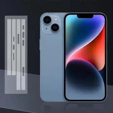 ALLY iPhone 15 Plus Hidrojel Hayalet Yan Alt Üst Kaplama Koruyucu Film