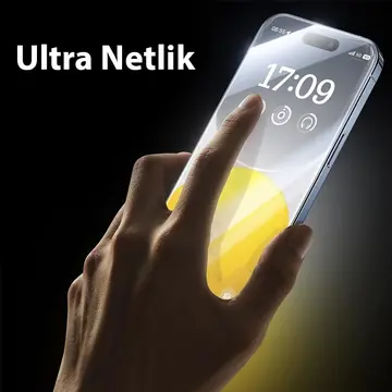 Baseus Crystalline iPhone 14 Plus/13 Pro Max için Parlama Önleyici Tempered Cam Ekran Koruyucu