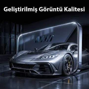 Baseus Crystalline iPhone 14 Plus/13 Pro Max için Parlama Önleyici Tempered Cam Ekran Koruyucu