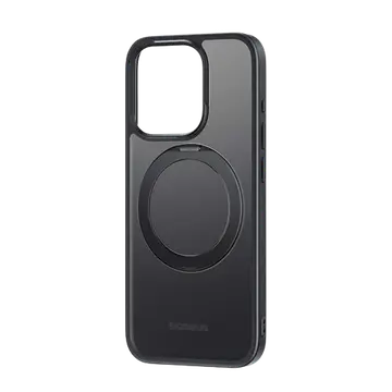 Baseus iPhone 15 Pro SkyRing Serisi Standlı Magsafe Manyetik Kılıf + Tempered Ekran Koruyucu Set