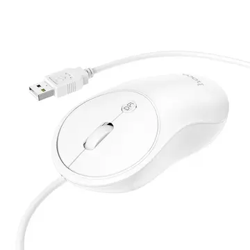 HOCO GM13 Bussines 1600DPI 4D Yüksek Hassasiyet Kablolu Optik Mouse