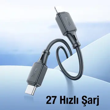 HOCO X101 27W Type-C to iPhone Lightning Hızlı Şarj ve Data Kablosu