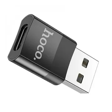 HOCO UA17 Dişi Type-C to Erkek USB Dönüştürücü Çevirici Adaptör