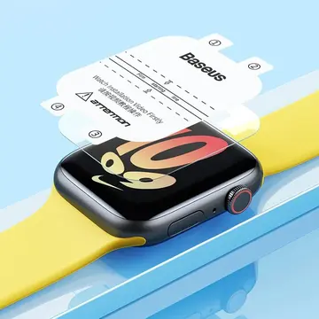Baseus NanoCrystal Series Apple Watch 4/5/6/SE/SE 2 40mm Ekran Koruyucu 2 Adet