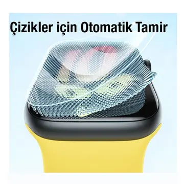 Baseus NanoCrystal Series Apple Watch 4/5/6/SE/SE 2 40mm Ekran Koruyucu 2 Adet