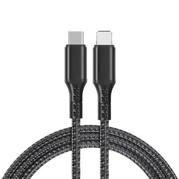 ALLY 1mt 27W Type-C To iPhone Lightning Süper Hızlı Data ve Şarj Kablosu Akım ve Isı Korumalı Halat
