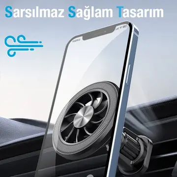 ALLY ML-216 MagSafe Araç İçi Havalandırma Telefon Tutucu