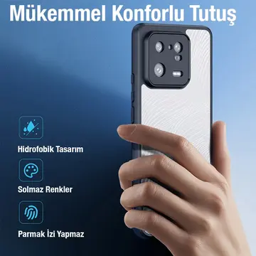 Dux Ducis Xiaomi 13 Pro Aimo Series Premium Buzlu Sert PC-TPU Kılıf