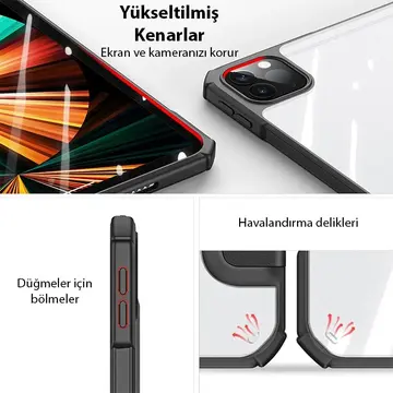 Dux Ducis iPad Pro 12.9 2022/2021/2020/2018 Kılıf Copa Series Uyku Modlu Kapaklı Kılıf