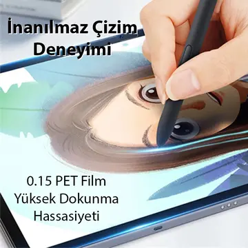 Dux Ducis SM Galaxy Tab S8 Ultra S9 ultra Paperfeel Pet Ekran Koruyucu 0.15mm Darbe Emici Film