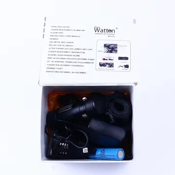 Black Wt-272-profesyonel Bisiklet Lambası
