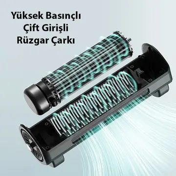 Ally CF01 Ayarlanabilir Araç ve Oyuncu Koltuğu için Havalandırma Soğutma Fanı - USB