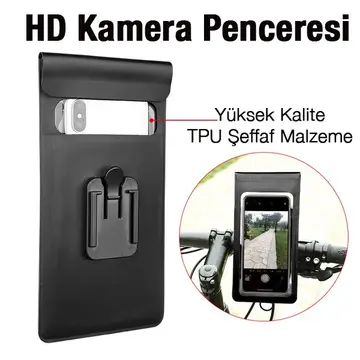 ALLY F1-C Su Geçirmez Bisiklet Gidon Telefon Tutucu