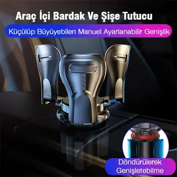 ALLY SB-6099 Araç İçi Ayarlanabilir Bardak Ve Şişe Tutucu