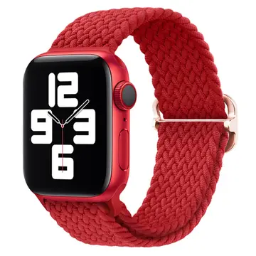Ally Apple Watch 7-8 41mm 6-5-4 40mm Japon Tokalı Elastik Kayış Kordon 3-2-1 38mm