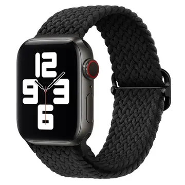 Ally Apple Watch 7-8 41mm 6-5-4 40mm Japon Tokalı Elastik Kayış Kordon 3-2-1 38mm
