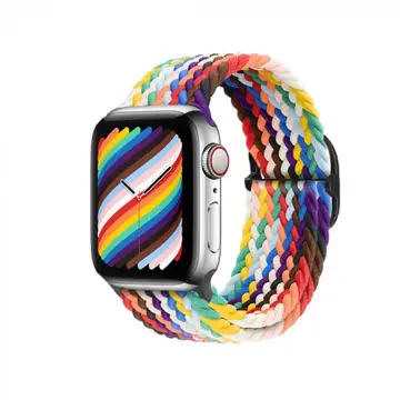 Ally Apple Watch 7-8 45mm 6-5-4 44mm Watch Ultra 49mm Japon Tokalı Elastik Kayış Kordon 3-2-1 42mm