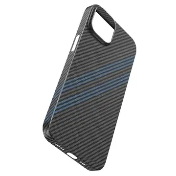 Hoco iPhone 14 6.1 Kılıf Kevlar Texture Darbe Emici Telefon Kılıfı