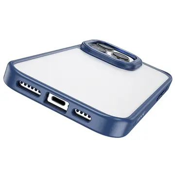 Hoco iPhone 14 Pro Golden Shield Frosted Silikon Telefon Kılıfı
