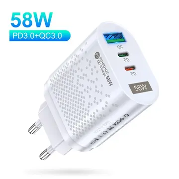 USLİON PD 58W USB + Type-c Hızlı Şarj Başlığı