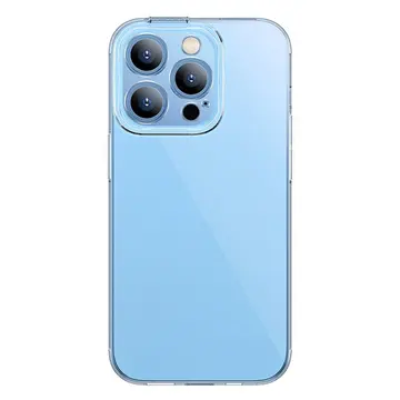 Baseus Simple Case iPhone 14 Pro 6.1 Kamera Korumalı İnce Silikon Şeffaf Kılıf