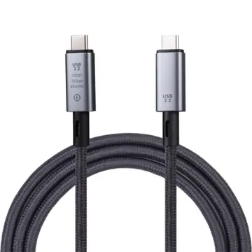 Ally USB 3.2 100W Type-C to Type-C 8K Görüntü-Data ve Ultra Hızlı Şarj Kablosu 1 Metre