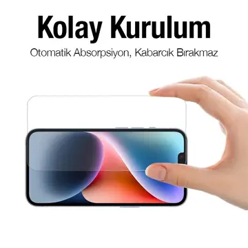 ALLY iPhone 14 Plus 6.7inç Tempered Kırılmaz Cam Ekran Koruyucu