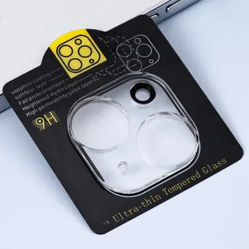 ALLY İPhone 14 -14 Plus 3D Full Tempered Glass Cam Kamera Koruyucu