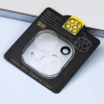 ALLY İPhone 14 -14 Plus 3D Full Tempered Glass Cam Kamera Koruyucu