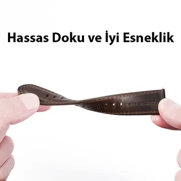 Dux Ducis Apple Watch 38/40/41MM için Business Deri Kayış Kordon