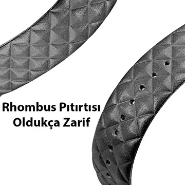 Dux Ducis Apple Watch 42/44/45MM için Enland Serisi Premium Deri Kayış Kordon