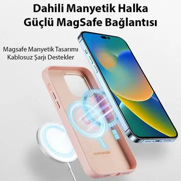 Dux Ducis Grit Series iPhone 14 Pro 6.1inç Premium MagSafe Uyumlu Kılıf